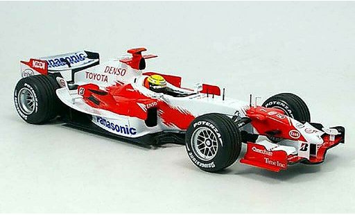 Toyota F1 TF106 1/18 Minichamps tf 106 panasonic r.schumacher 2006 diecast model cars