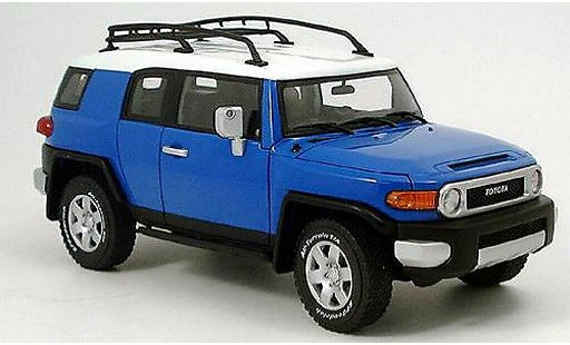Toyota FJ Cruiser Base 1/18 Autoart blue diecast model cars