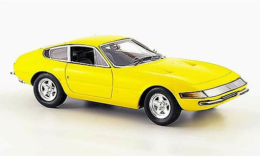 Ferrari 365 GTB/4 1/43 Red Line daytona yellow 1969 diecast model cars