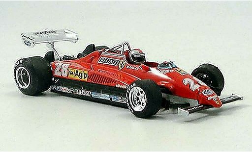 Ferrari 126 C2 1/43 Brumm Turbo No.28 GP Italien Monza diecast model cars