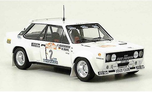 Fiat 131 Abarth 1/43 Trofeu Jolly Club San Remo Rohrl Geistdorfer 1980 diecast model cars