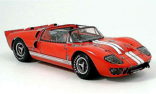 Ford GT40 Mk II 1/18 Exoto GT 40 roadster red diecast model cars