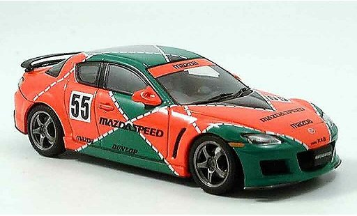 Mazda RX8 Speed RX8 1/43 Autoart RX 8 Le Mans livery green orange diecast model cars