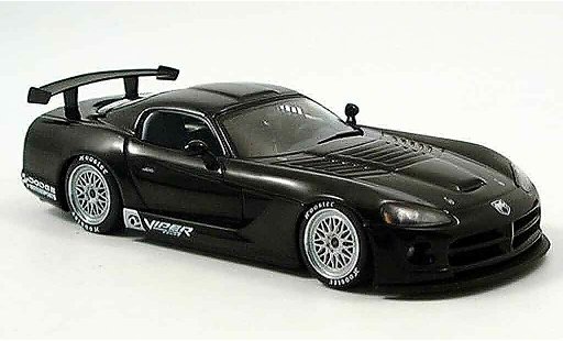 Dodge Viper Competition 1/43 Autoart Car Plain Body black 2004 diecast model cars