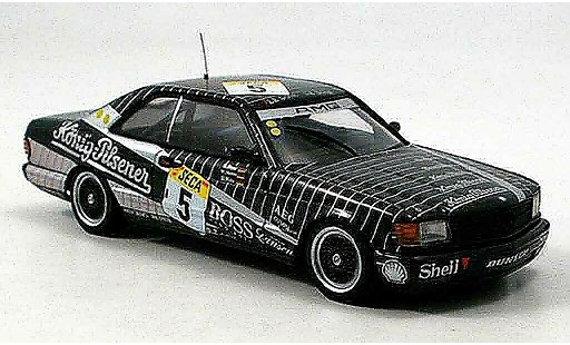 Mercedes 500 Coupe 1/43 Autoart AMG No.5 24h Spa 1989 diecast model cars