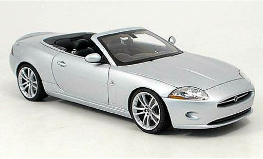 Jaguar XK Cabriolet 1/18 Autoart Convertible grey 2006 diecast model cars