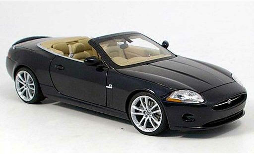 Jaguar XK Cabriolet 1/18 Autoart Convertible blue 2006 diecast model cars