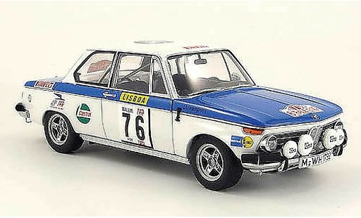 Bmw 2002 tii 1/18 Autoart no.76 rallye portugal 1972 diecast model cars