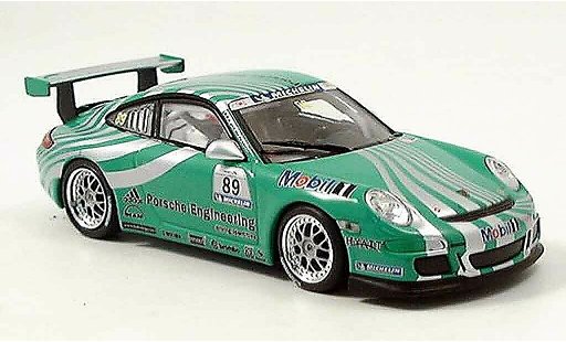 Porsche 911 GT3 CUP 1/43 Minichamps Racing No.89 green diecast model cars