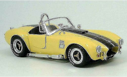 AC Cobra shelby 427 1/18 Shelby Collectibles yellow black diecast model cars
