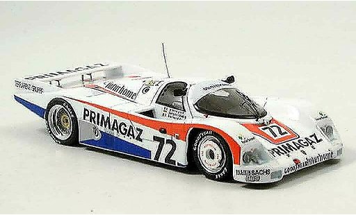 Porsche 962 1987 1/43 Spark No.72 Primagazzweiter Le Mans diecast model cars
