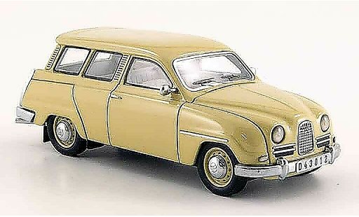 Saab 95 Base 1/43 Neo beige 14 diecast model cars