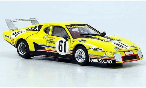 Ferrari 512 BB 1/43 Brumm le mans 1979 diecast model cars