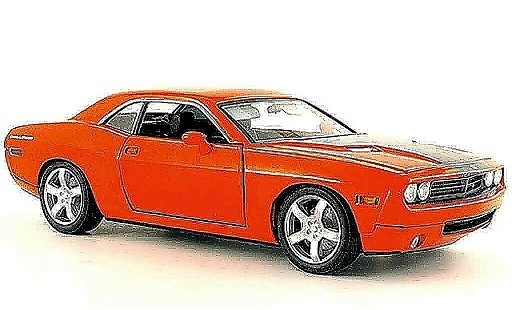 Dodge Challenger Concept 1/18 Fairfield Mint car orange diecast model cars