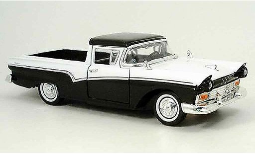 Ford Ranchero Berline 1/18 Yat Ming black/white 1957 diecast model cars