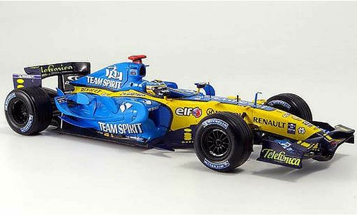 Renault F1 2006 1/18 Hot Wheels konstrukteurs-weltmeister diecast model cars