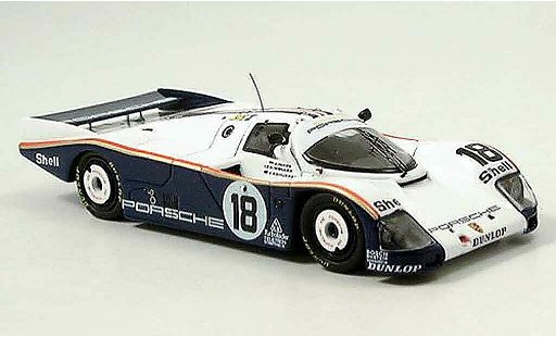 Porsche 962 1987 1/43 Spark No.18 Le Mans diecast model cars