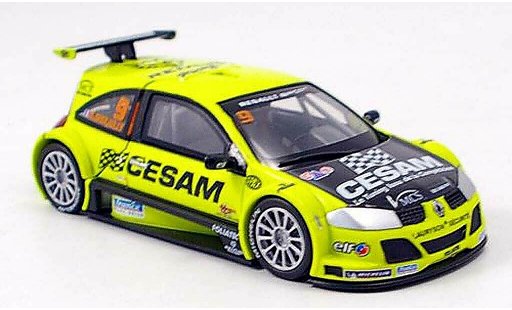 Renault Megane Trophy 1/43 Norev CESAM diecast model cars