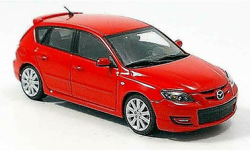 Mazda 3 MPS 1/43 Autoart red diecast model cars