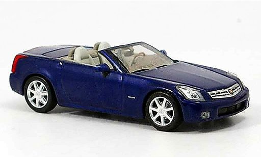 Cadillac XLR roadster 1/43 Norev blue 2004 diecast model cars