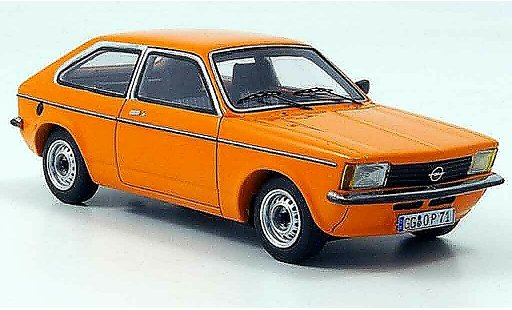 Opel Kadett C City 1/43 Neo orange 1978 diecast model cars
