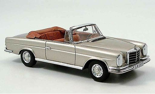 Mercedes 280 1961 1/43 Spark SE 3.5 Convertible (W 111) or 71 diecast model cars