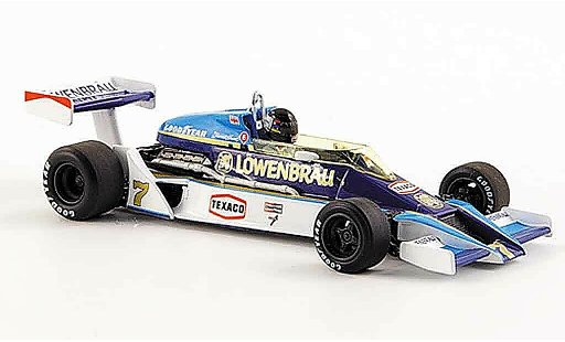 McLaren M26 Base 1/43 Minichamps Ford Hunt US GP avec Motornachbildung 1978 diecast model cars