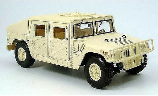 Hummer Humvee Base 1/18 Motormax beige diecast model cars