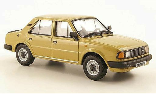 Skoda 120 Base 1/43 Abrex L beige 1986 diecast model cars