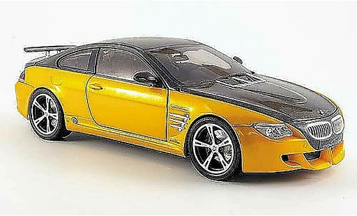 Bmw M6 ac schnitzer 1/18 Norev E63 tension m6 yellow/ diecast model cars