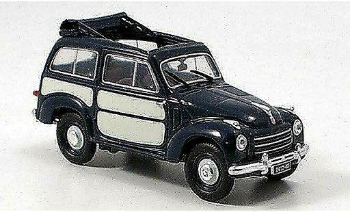 Fiat 500 C 1/43 Norev Belvedere blue 1952 diecast model cars