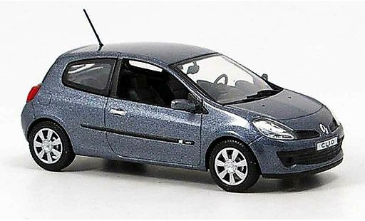 Renault Clio Base 1/43 Norev iii bluegrey 3 turer diecast model cars