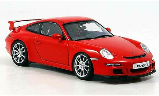 Porsche 911 Carrera 1/43 Autoart red diecast model cars