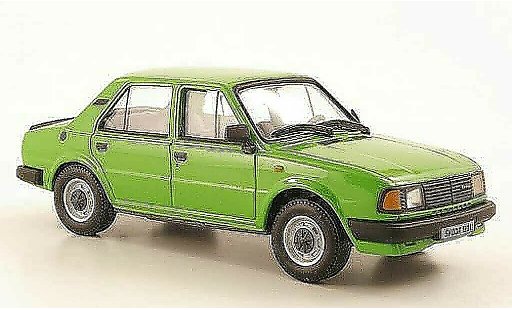 Skoda 120 Base 1/43 Abrex L green 1986 diecast model cars