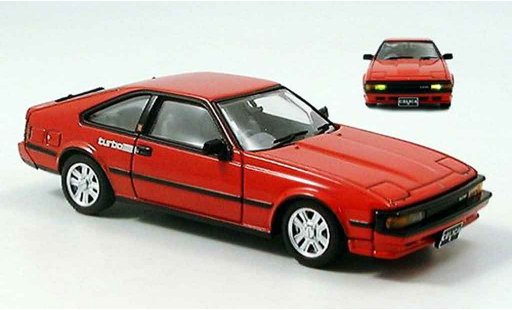 Toyota Celica G Turbo 1/43 Aoshima red 1983 diecast model cars
