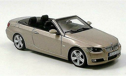 Bmw 330 cabriolet 1/43 Autoart E93 Convertible beige 2006 diecast model cars