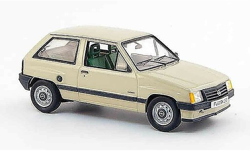 Opel Corsa A Base 1/43 Schuco a beige 1982 diecast model cars