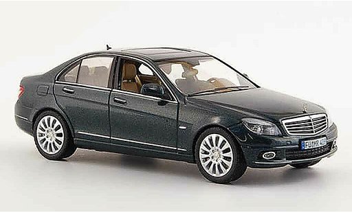 Mercedes Classe C Base 1/43 Schuco green Limousine diecast model cars
