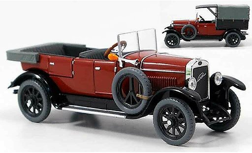 Laurin Klement Combi Base 1/43 Abrex Laurin-Klement body limousine lieferwagen red 1927 diecast model cars