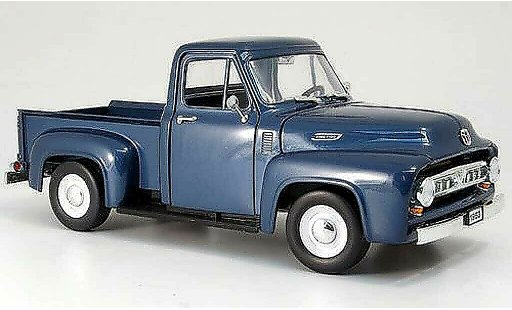Ford F-100 Pickup 1/18 Yat Ming 00 grey blue 1953 diecast model cars