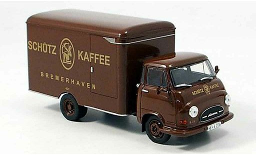 Hanomag Kurier Kofferwagen 1/43 Norev trunkwagen Corman 1960 diecast model cars