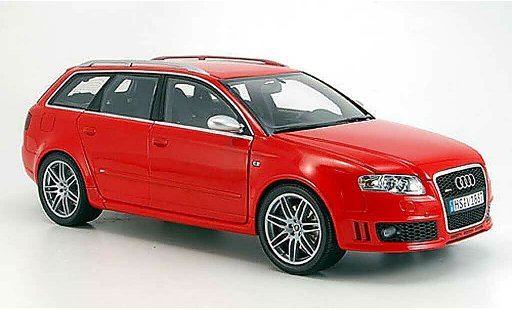 Audi RS4 avant 1/18 Minichamps red 2006 diecast model cars