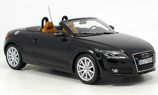 Audi TT roadster 1/18 Minichamps black 2006 diecast model cars