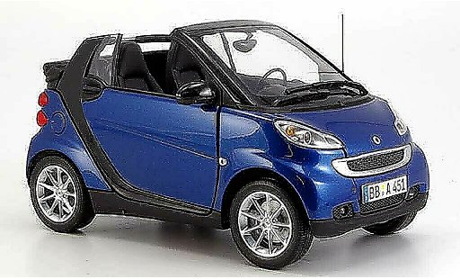 Smart ForTwo Cabrio 1/18 Minichamps 2007 diecast model cars