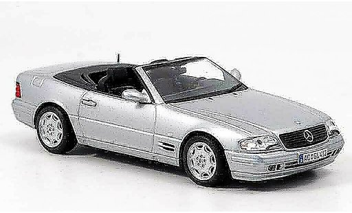 Mercedes 500 Base 1/43 Minichamps grey metallisee 1999 diecast model cars