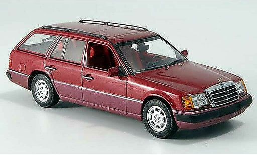 Mercedes 300 Coupe 1/43 Minichamps met.rot 1990 diecast model cars