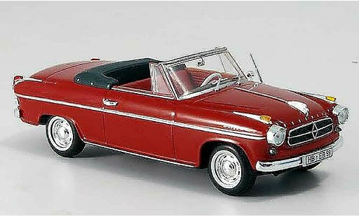 Borgward Isabella cabriolet 1/43 Minichamps Convertible 1959 diecast model cars