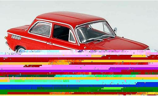NSU TT Base 1/43 Minichamps red 1967 diecast model cars