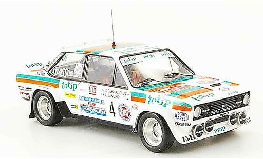 Fiat 131 Abarth 1/43 Trofeu Zanussi European Champion diecast model cars