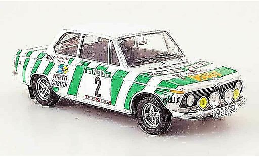 Bmw 2002 tii 1/43 Trofeu No.2 Warmbold Davenport Rally Portugal 1975 diecast model cars